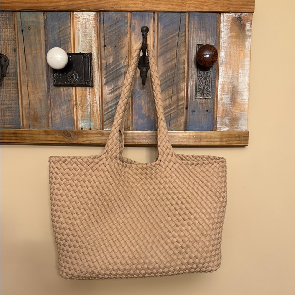 Antonio Melani Woven Neoprene Tote Bag